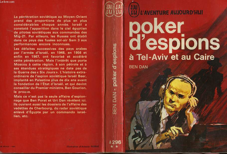 POKER D'ESPIONS A TEL-AVIV ET AU CAIRE