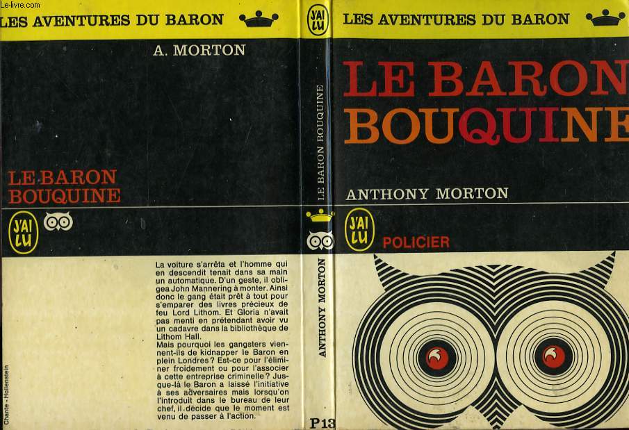 LE BARON BOUQUINE (Books for the baron)