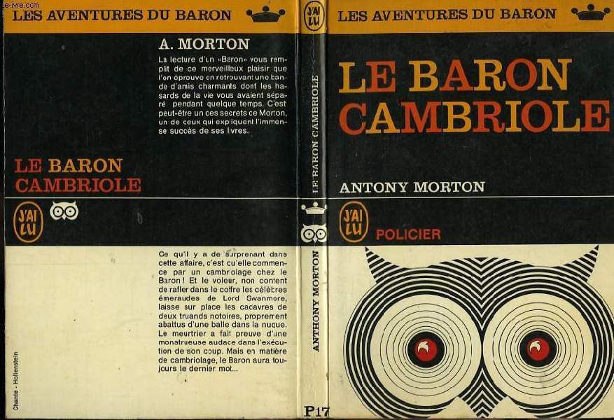LE BARON CAMBRIOLE (Blame for the baron)