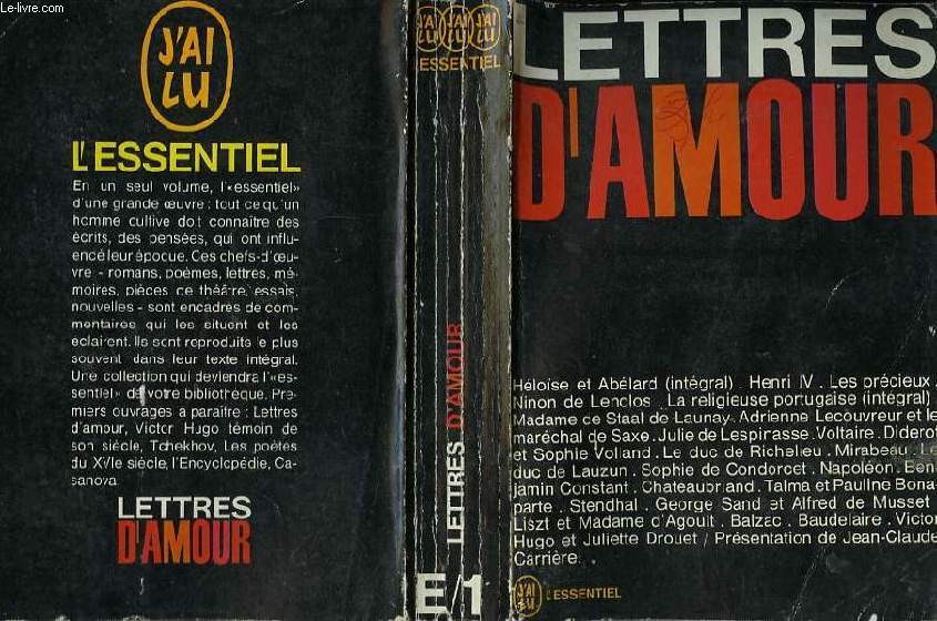 LETTRES D'AMOUR