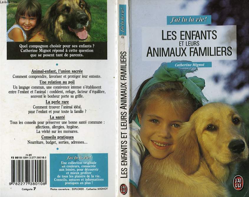 LES ENFANTS ET LEURS ANIMAUX FAMILIERS