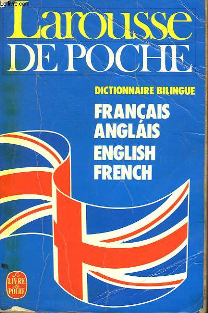 DICTIONNAIRE BILINGUE FRANCAIS - ANGLAIS