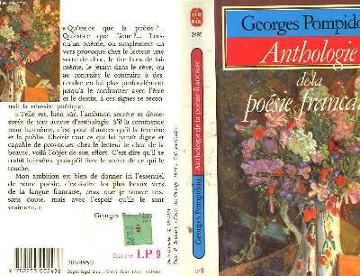 ANTHOLOGIE DE LA POESIE FRANCAISE