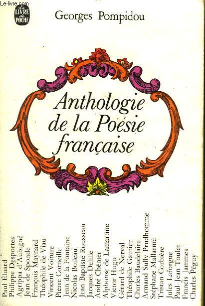 ANTHOLOGIE DE LA POESIE FRANCAISE