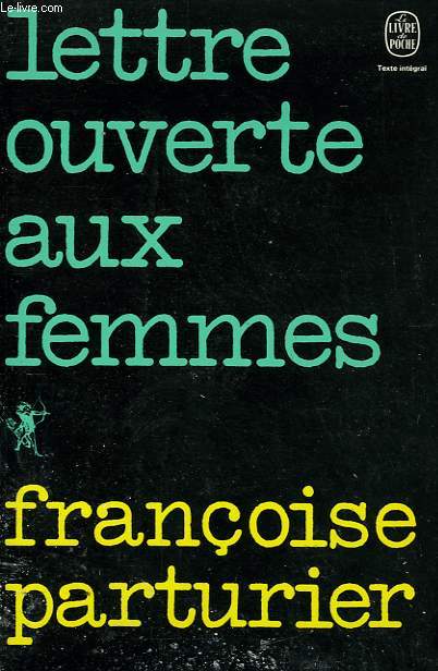 LETTRE OUVERTE AUX FEMMES