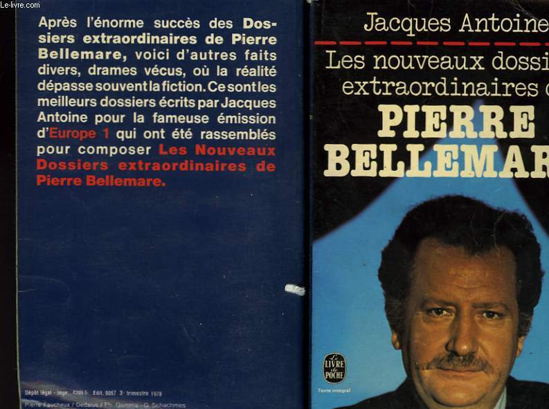 LES NOUVEAUX DOSSIERS EXTRAORDINAIRES DE PIERRE BELLEMARE