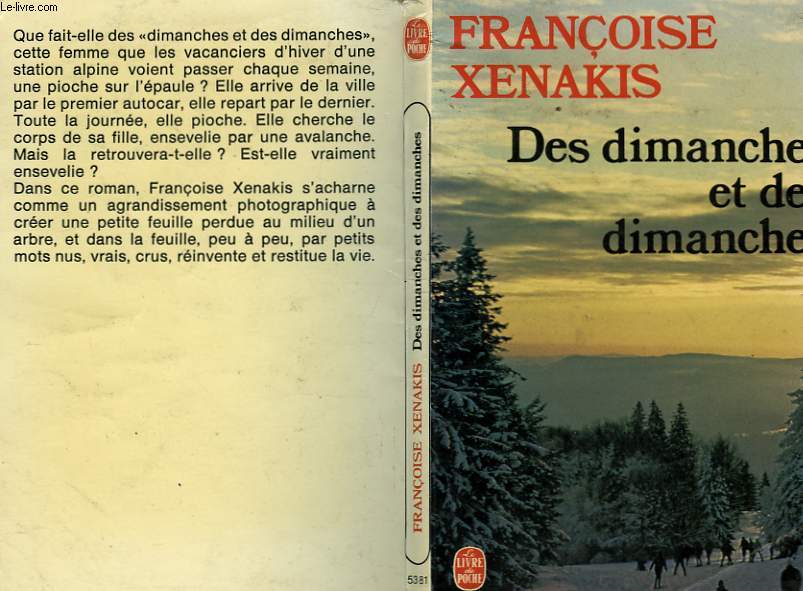 DES DIMANCHES ET DES DIMANCHES