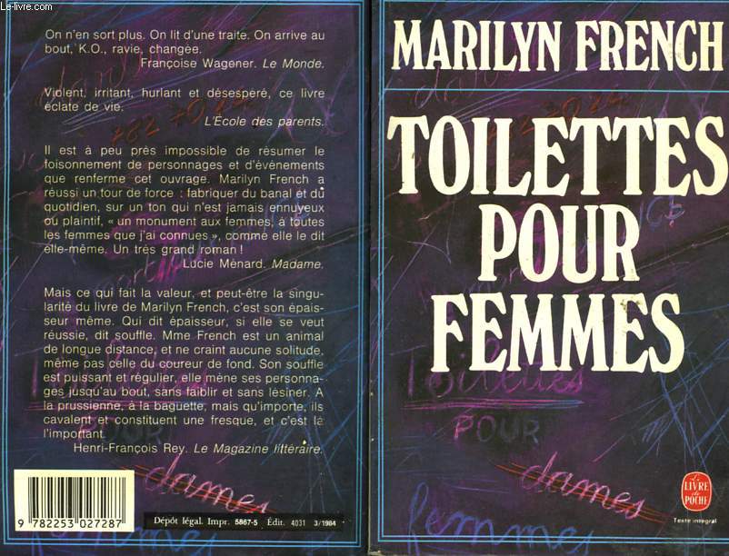 TOILETTES POUR FEMMES