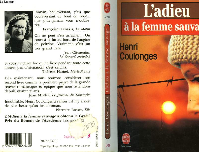 L'ADIEU A LA FEMME SAUVAGE