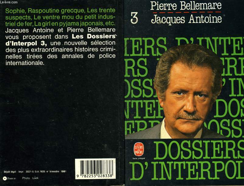 DOSSIERS D'INTERPOL TOME 3