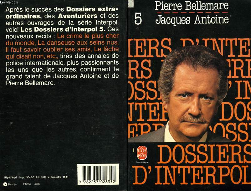 DOSSIERS D'INTERPOL TOME 5