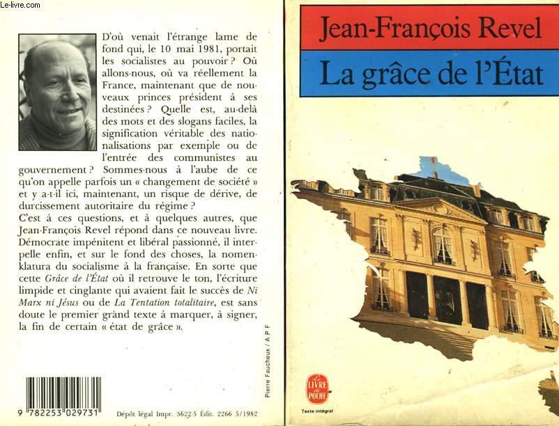 LA GRACE DE L'ETAT