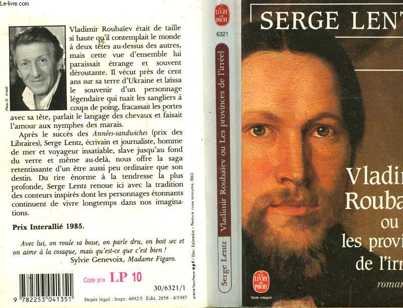 VLADIMIR ROUBAIEV OU LES PROVINCES DE L'IRREEL
