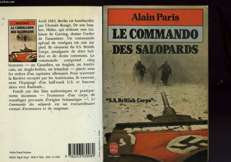 LE COMMANDO DES SALOPARDS - S.S. BRITISH CORPS