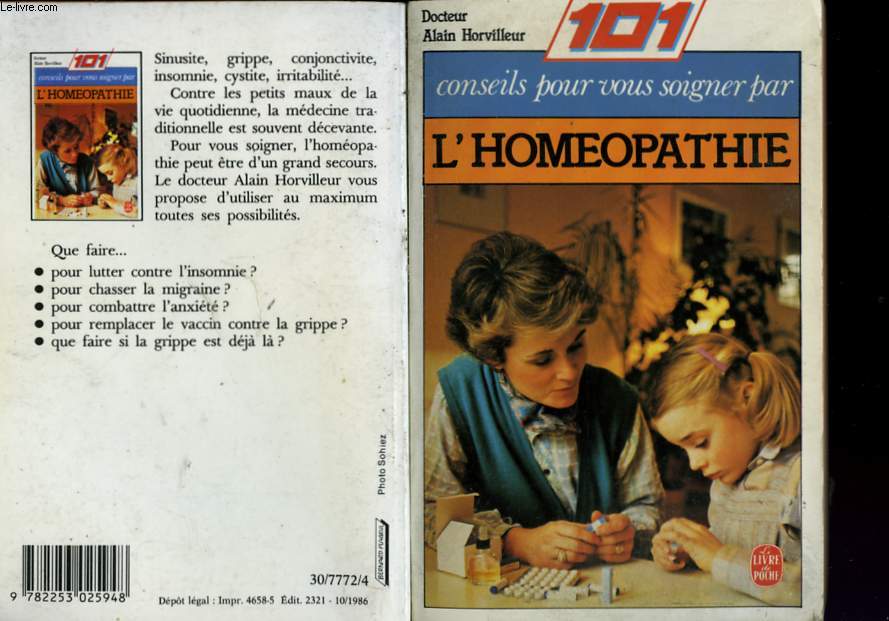 101 CONSEILS POUR VOUS SOIGNER PAR L'HOMEOPATHIE