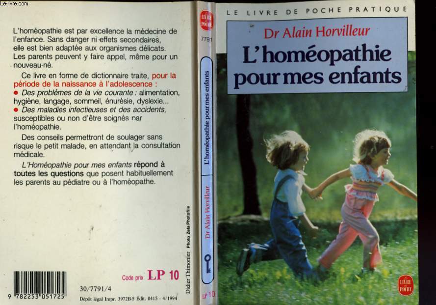 L'HOMEOPATHIE POUR MES ENFANTS