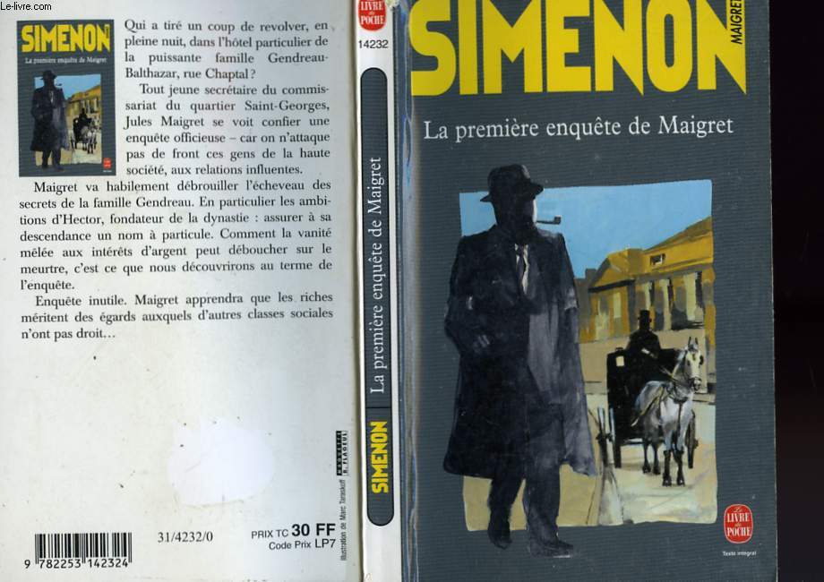 LA PREMIERE ENQUETE DE MAIGRET