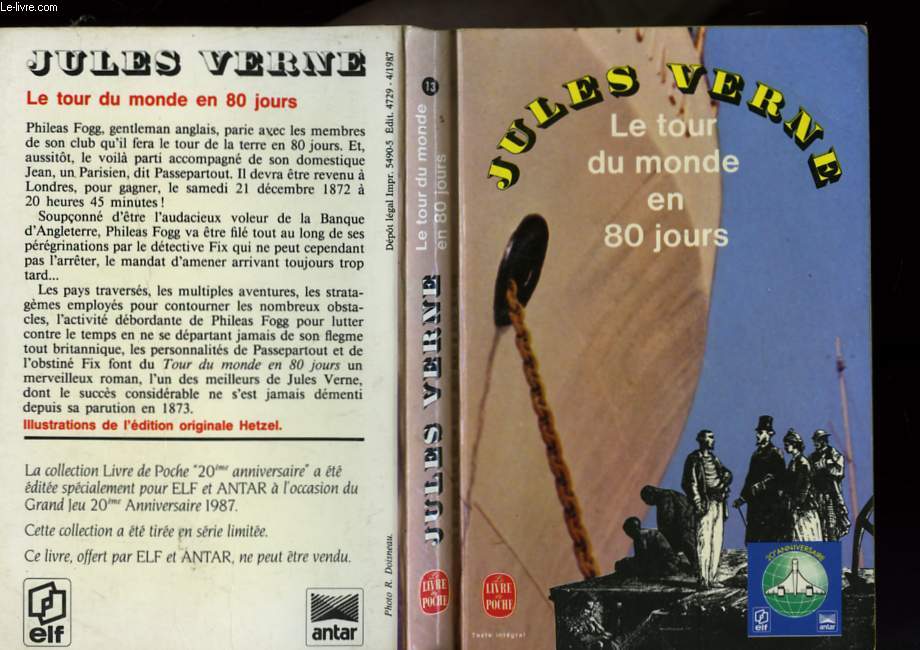 Le Tour du monde en 80 jours - Jules Verne