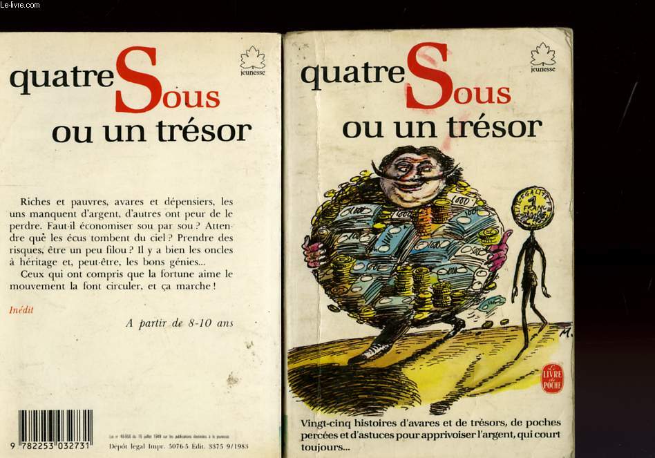 QUATRE SOUS OU UN TRESOR - 25 HISTOIRES D'AVARES ET DE TRESORS...