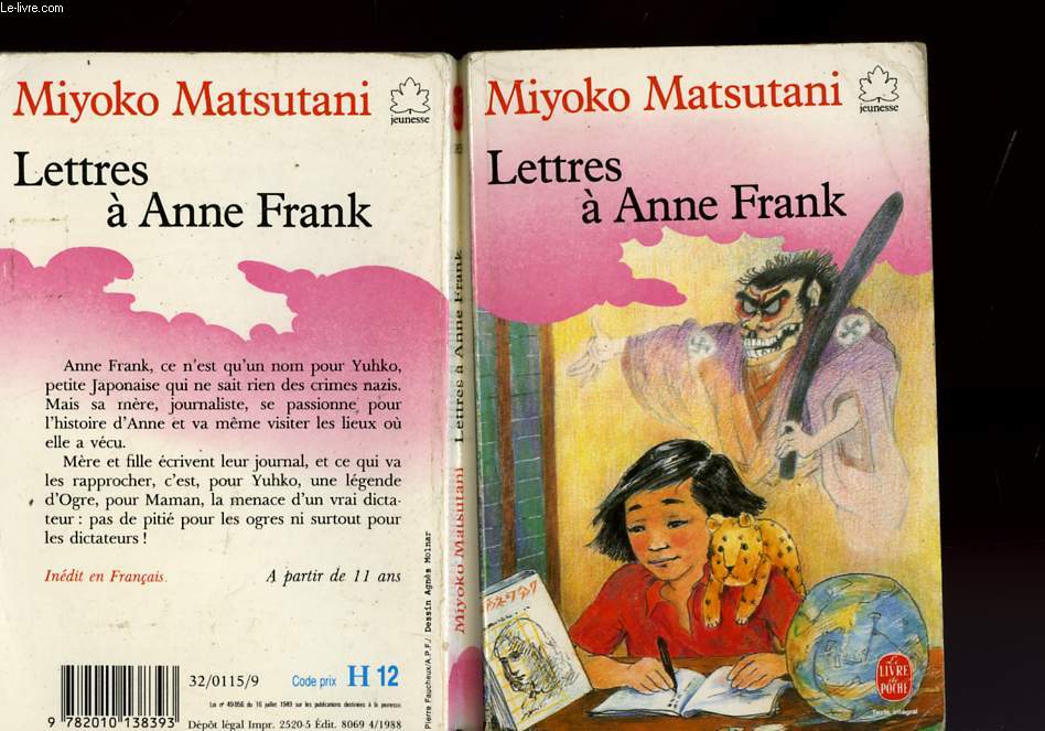LETTRES A ANNE FRANK