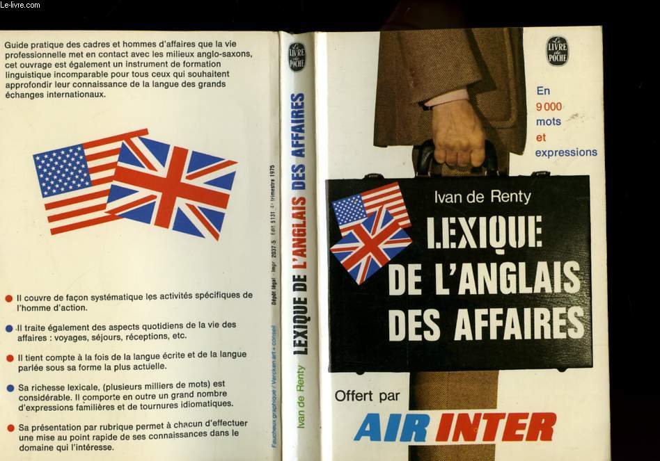 LEXIQUE DE L'ANGLAIS DES AFFAIRES