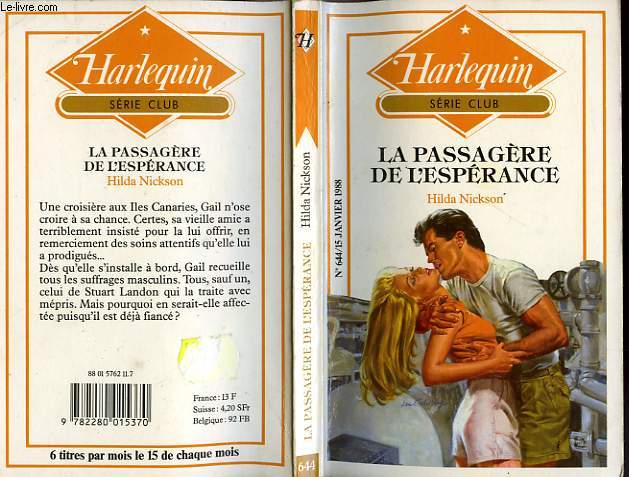 LA PASSAGERE DE L'ESPERANCE - VOYAGE OF DISCOVERY