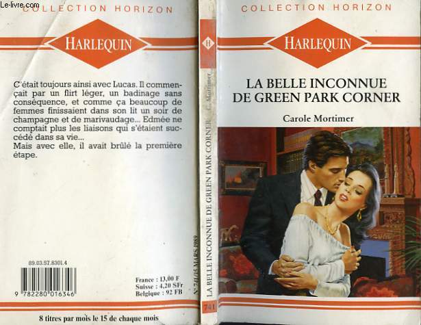 LA BELLE INCONNUE DE GREEN PARK CORNER - TO LOVE AGAIN