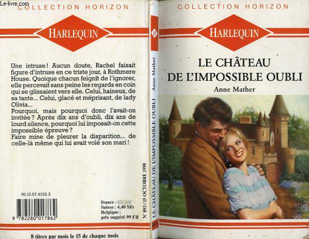 LE CHATEAU DE L'IMPOSSIBLE OUBLI - RELATIVE BETRAYAL