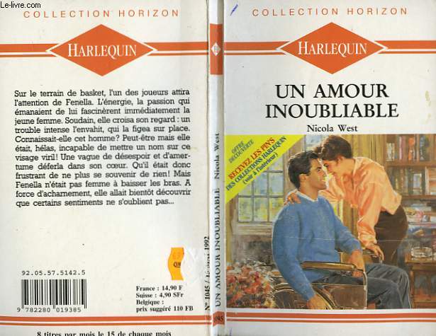 UN AMOUR INOUBLIABLE - FORGOTTEN LOVE