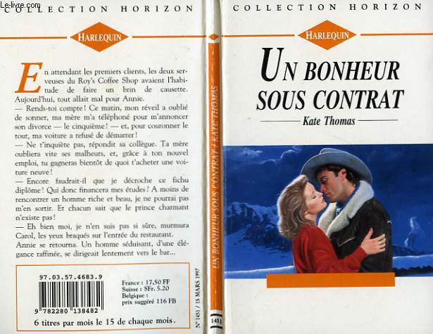 UN BONHEUR SOUS CONTRAT - JINGLE BELL BRIDE