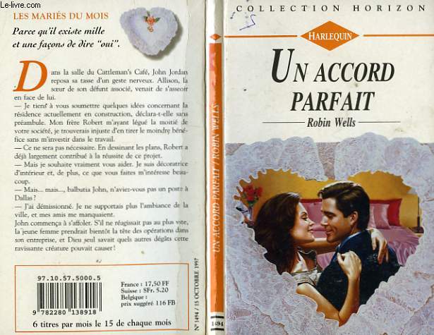 UN ACCORD PARFAIT - THE WEDDING KISS