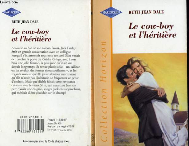 LE COWBOY ET L'HERITIERE - DASH TO THE ALTAR