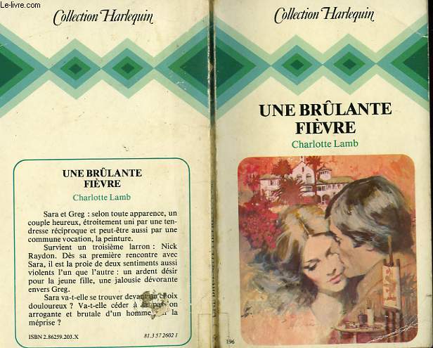 UNE BRULANTE FIEVRE - FEVER de LAMB CHARLOTTE | Achat livres - Ref ...