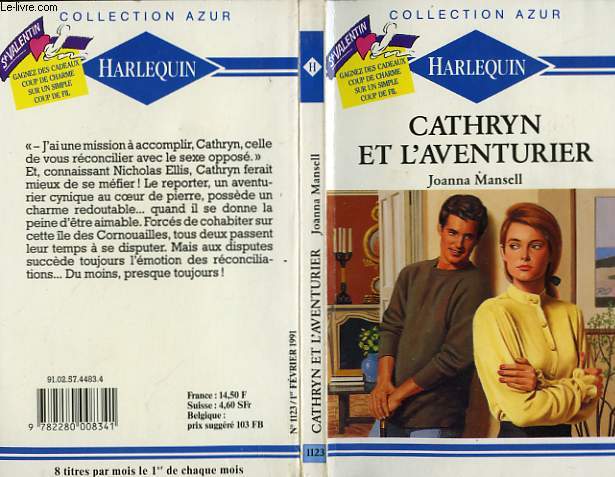 CATHRYN ET L'AVENTURIER - A KISS BY CANDLELIGHT