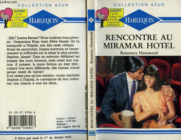MEETING AU MIRAMAR HOTEL - MY DESTINY - HAMMOND ROSEMARY - 1991 ...