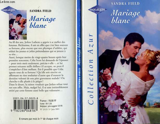 MARIAGE BLANC - CONTRACT BRIDEGROOM