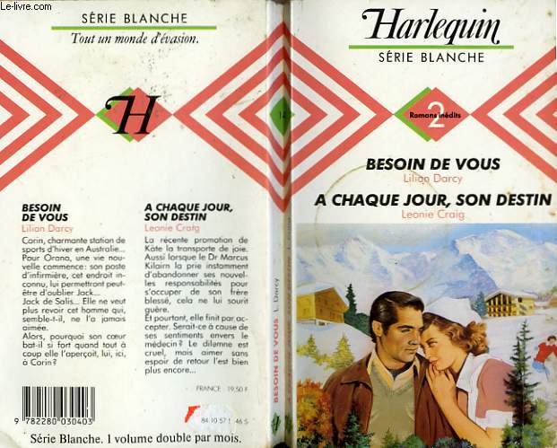 BESOIN DE VOUS SUIVI DE A CHAQUE JOUR SON DESTIN