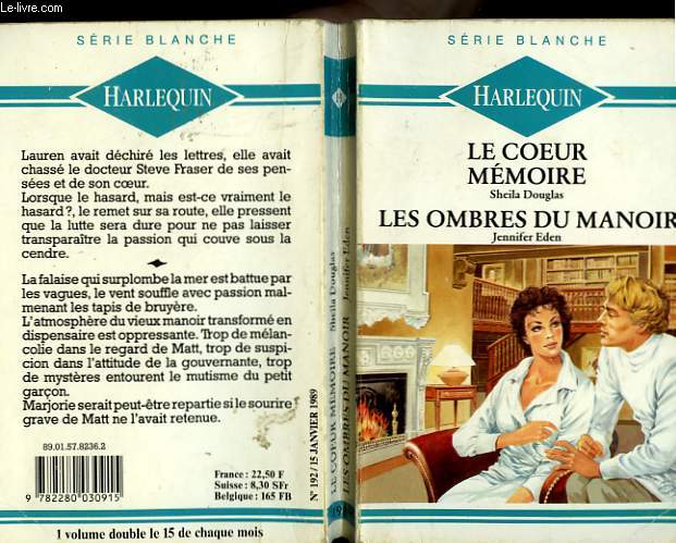 LE COEUR MEMOIRE SUIVI DE LES OMBRES DU MANOR