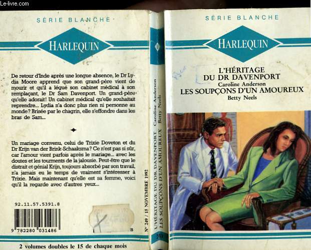 L'HERITAGE DU DOCTEUR DAVENPORT SUIVI DE : LES SOUPCONS D'UN AMOUREUX