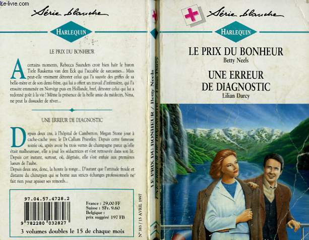 LE PRIX DU BONHEUR SUIVI DE UNE ERREUR DE DIAGNOSTIC (THE PROMISE OF HAPPINESS - MISLEADING SYMPTOMS)