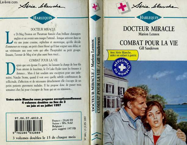 DOCTEUR MIRACLE SUIVI DE COMBAT POUR LA VIE (PROMISE OF A MIRACLE - DR RYDER AND SON)