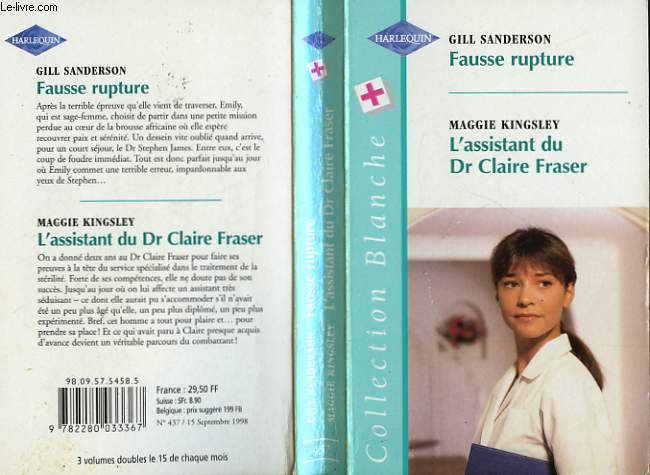 FAUSSE RUPTURE SUIVI DE L'ASSISTANT DU DR CLAIRE FRASER (A FAMILY AGAIN - A BABY TO LOVE)