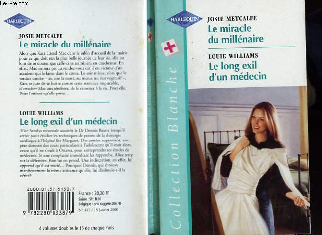 LE MIRACLE DU MILLENAIRE SUIVI DE LE LONG EXIL D'UN MEDECIN (A MILLENIUM MIRACLE - NURSE IN LOVE)