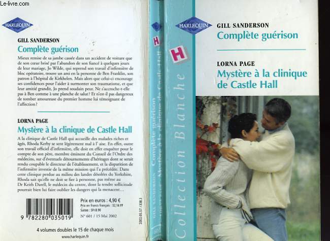 COMPLETE GUERISON SUIVI DE MYSTERE A LA CLINIQUE DE CASTLE HALL (A FULL RECOVERY - THE NURSE INVESTIGATES)