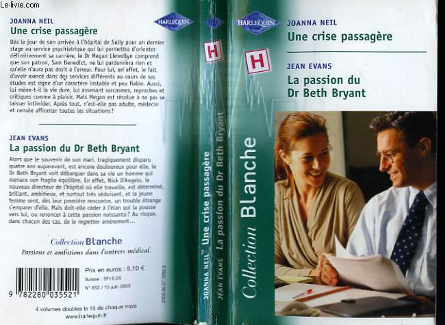 UNE CRISE PASSAGERE SUIVI DE LA PASSION DU DR BETH DRYANT(HER CONSULTANT BOSS - HER ITALIAN DOCTOR)