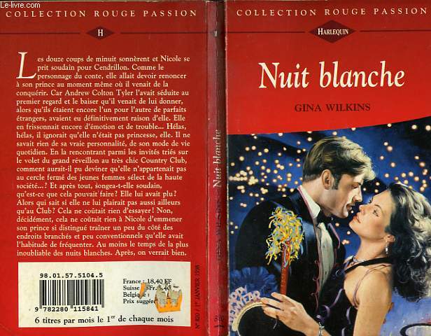 NUIT BLANCHE - A NIGHT TO REMEMBER - WILKINS GINA - 1998 - Afbeelding 1 van 1