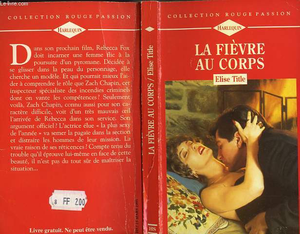 LA FIEVRE AU CORPS - BODY HEAT - TITLE ELISE - 1995 - 第 1/1 張圖片