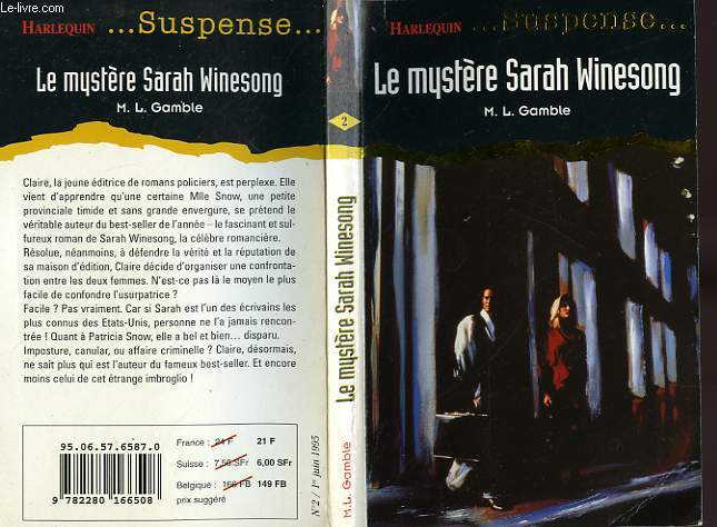 LE MYSTERE SARAH WINESONG - STRANGER THAN FICTION
