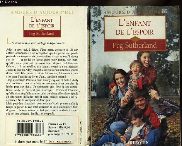 L'ENFANT DE L'ESPOIR - ADDY'S ANGELS