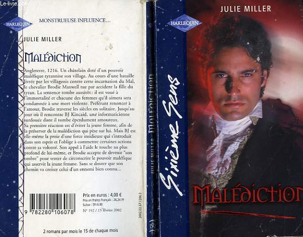 MALEDICTION - IMMORTAL HEART - MILLER JULIE - 2002 - Afbeelding 1 van 1